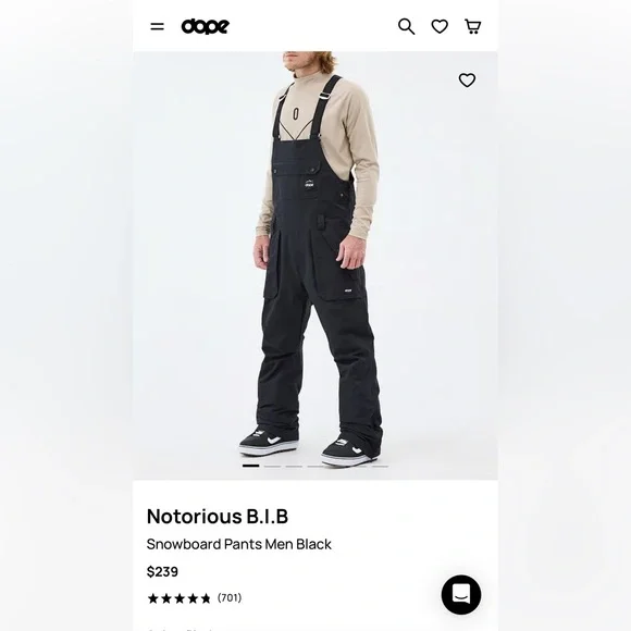 Brand New Never Used DOPE Notorious B.I.B - Picture 4 of 4